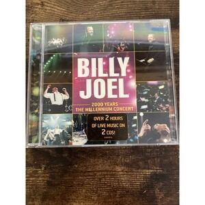 Billy Joel 2000 Years The Millennium Concert Live 2 CD Set 074646379226